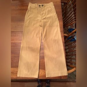 Anthropologie Maeve Wide Leg Crop Pants 28 6